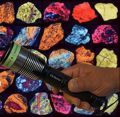 Shortwave & Longwave UV Light for Minerals & Rocks